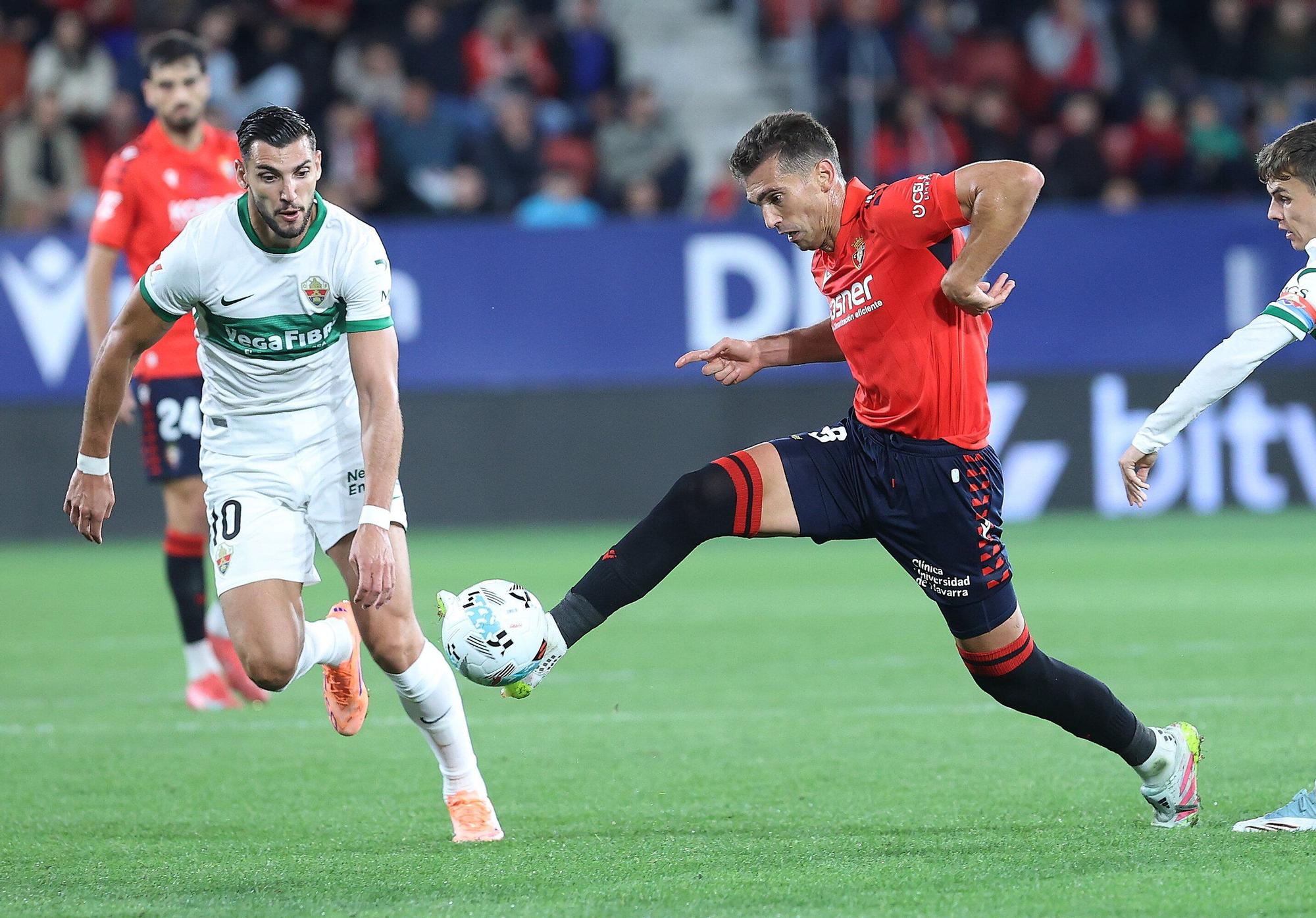 Las mejores imágenes del Osasuna-Elche