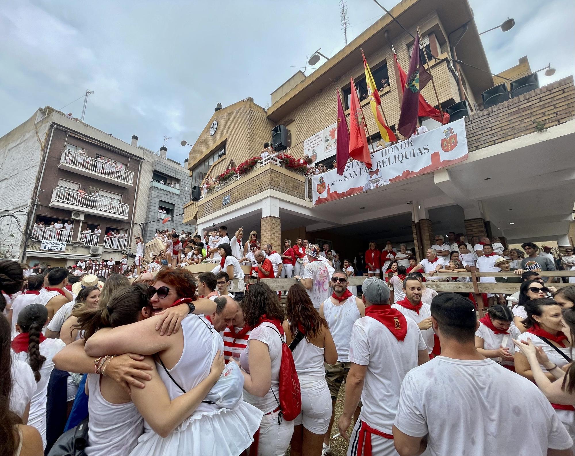 Fotos del lanzamiento del cohete de San Adrián 2025