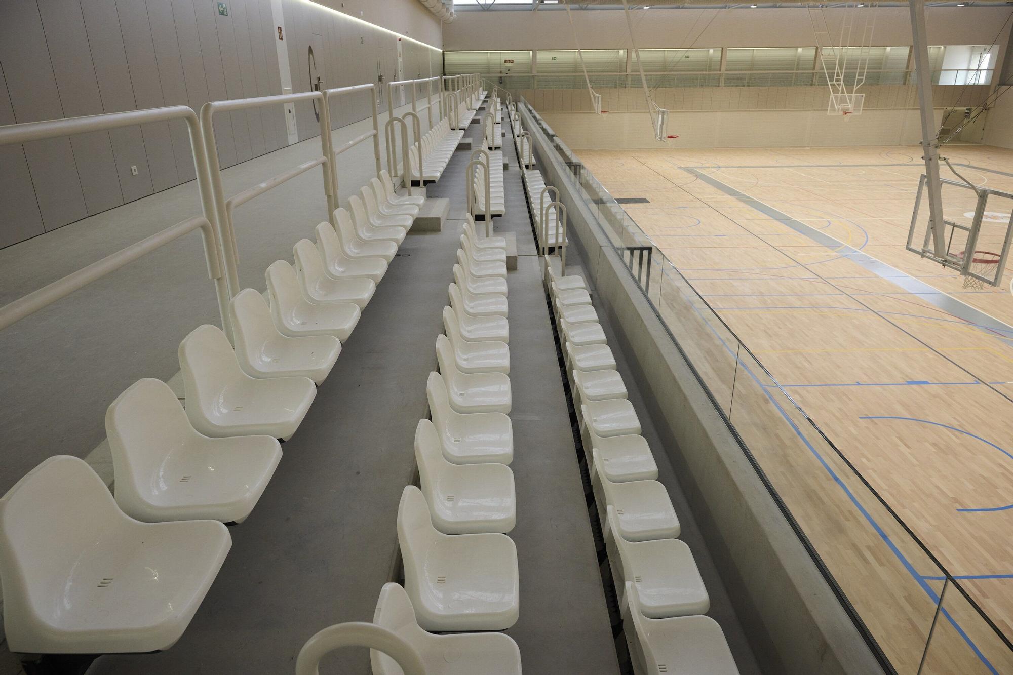 Fotos del nuevo polideportivo de Valle de Egüés