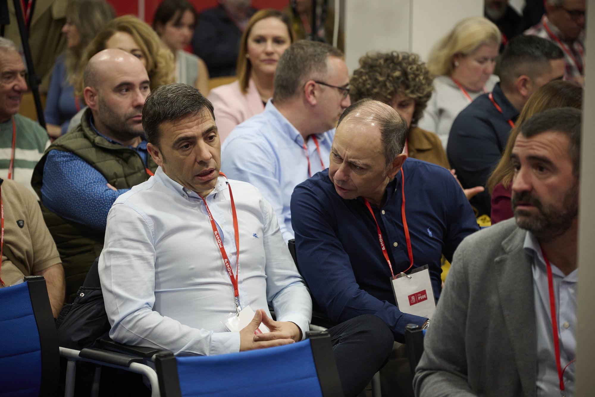 Fotos del Comité Regional del PSN-PSOE en Pamplona