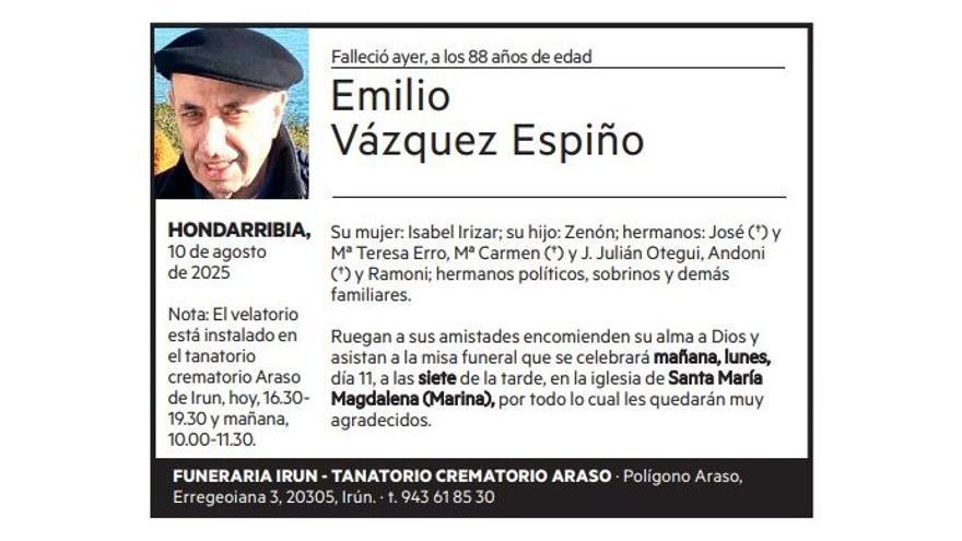 Emilio Vázquez Espiño