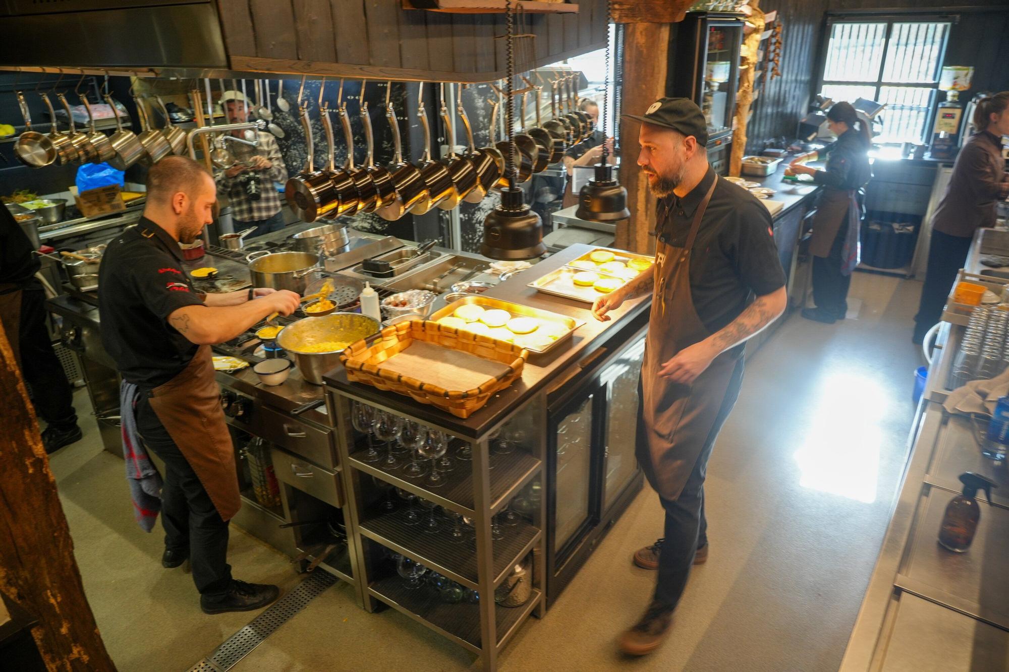 En imágenes: Homenaje a a la gastronomía alavesa en el restaurante Arrea!