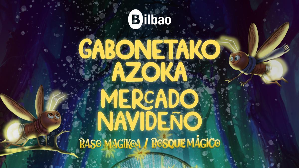 Bilboko Gabonetako Azokaren kartela.