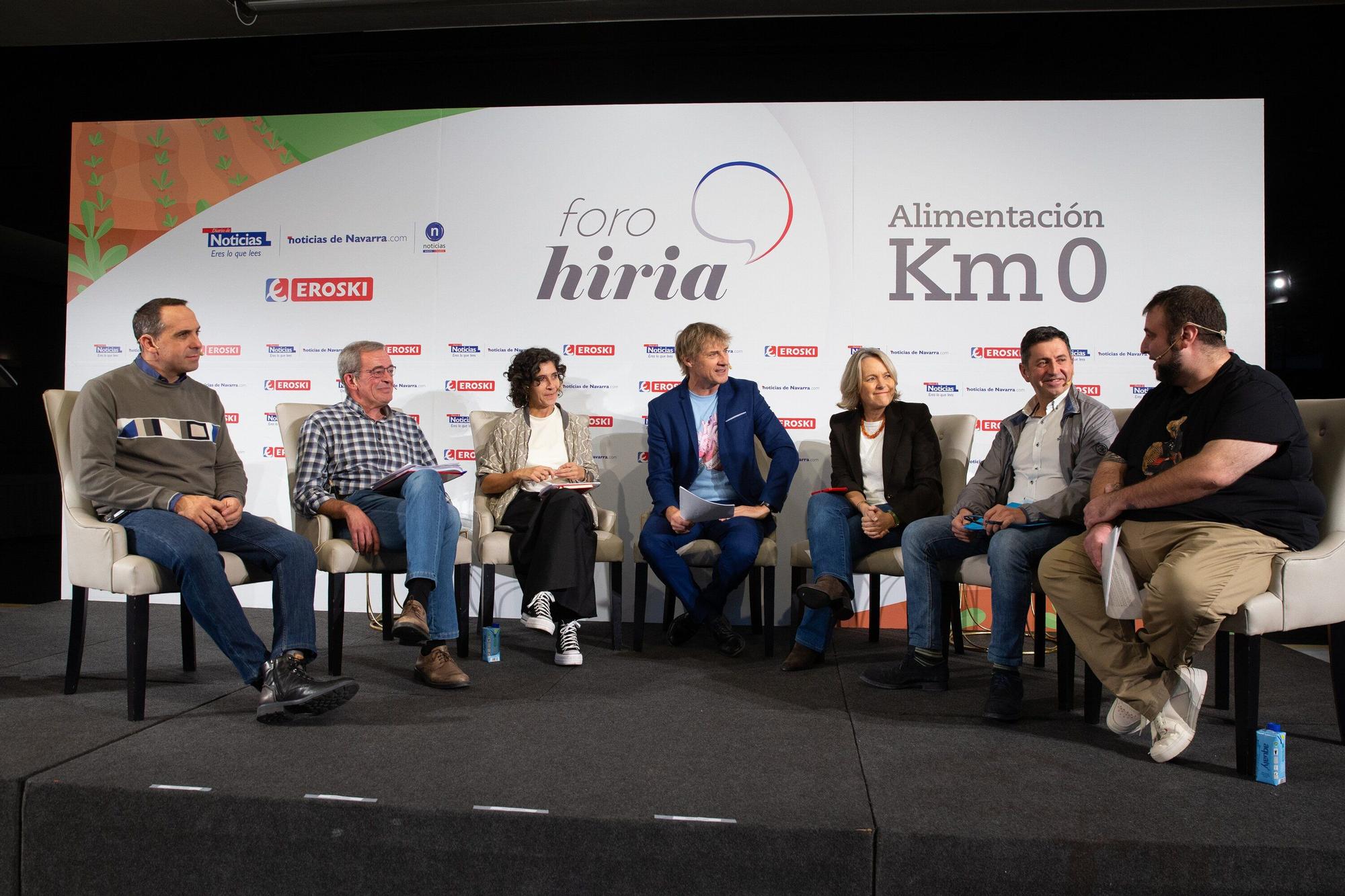 Fotos del Foro Hiria: "Alimentación km 0"