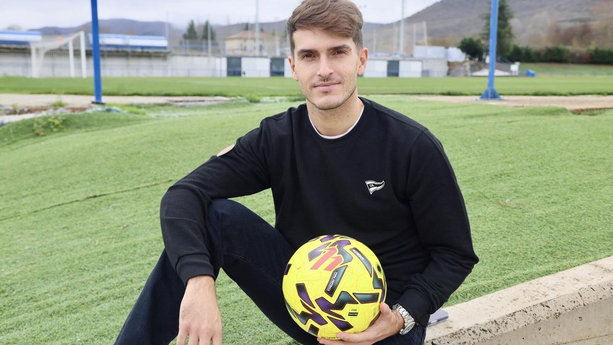 Denis Suárez, durante su entrevista con DNA en Ibaia.