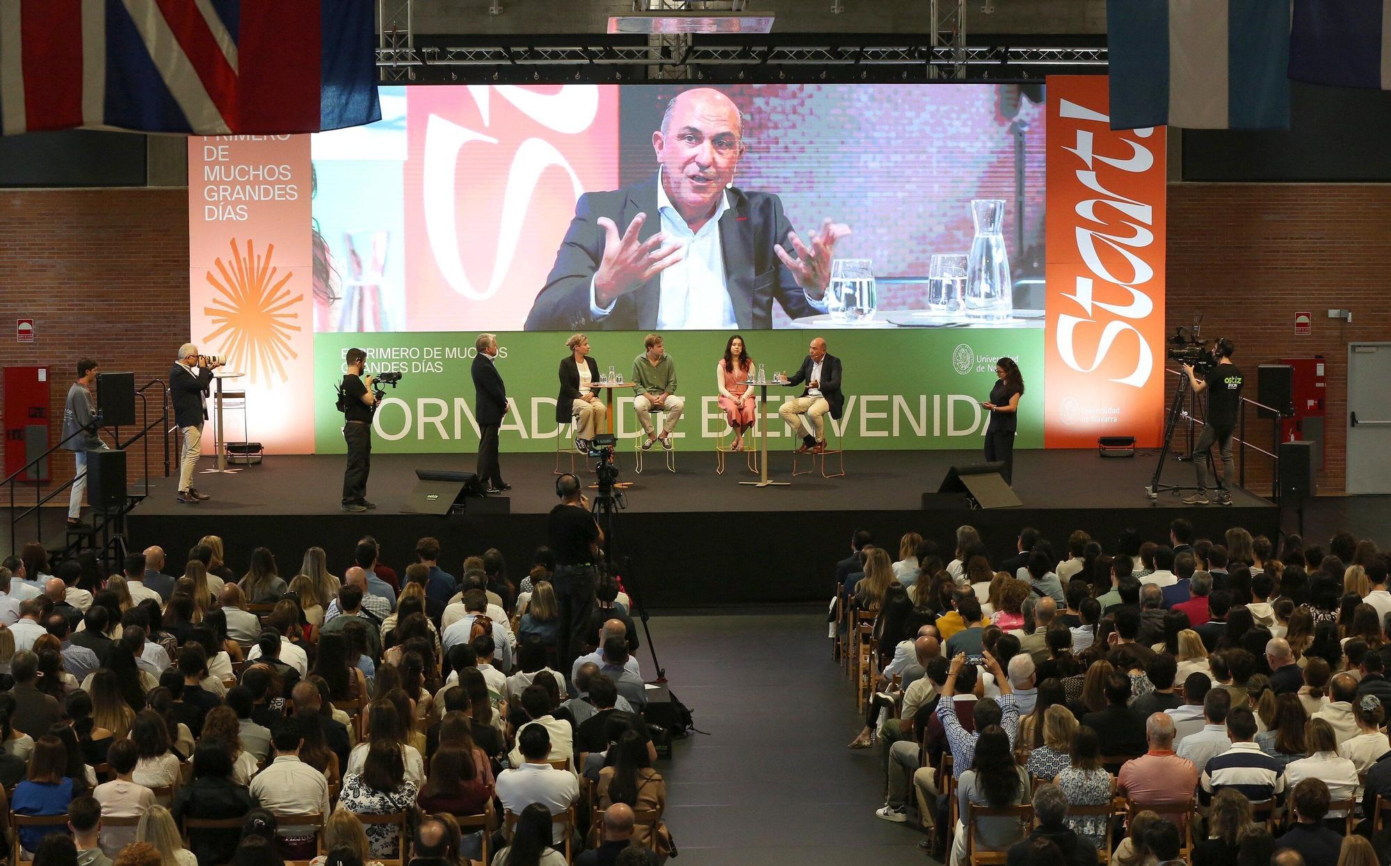 Jornada de bienvenida de la Universidad de Navarra