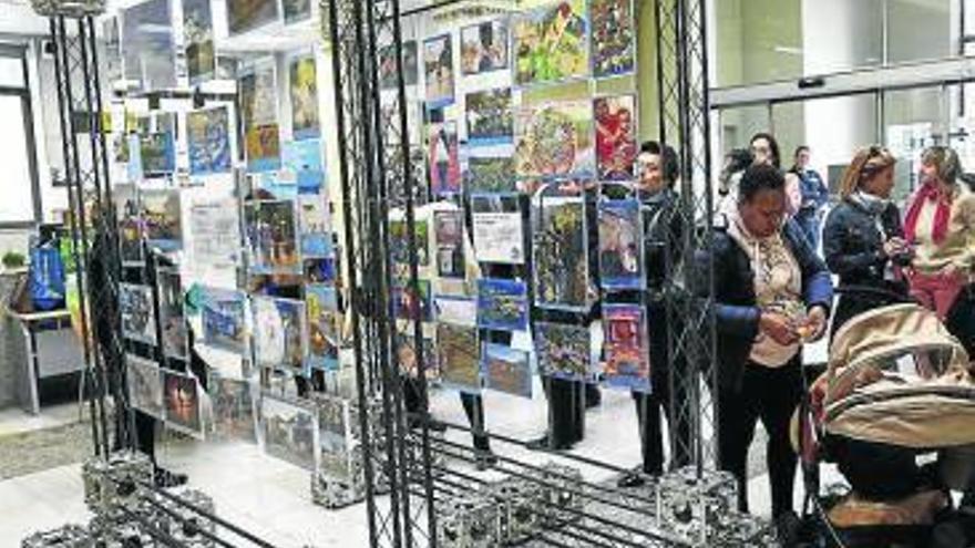 Exposición en la oficina de Correos del Paseo Sarasate.