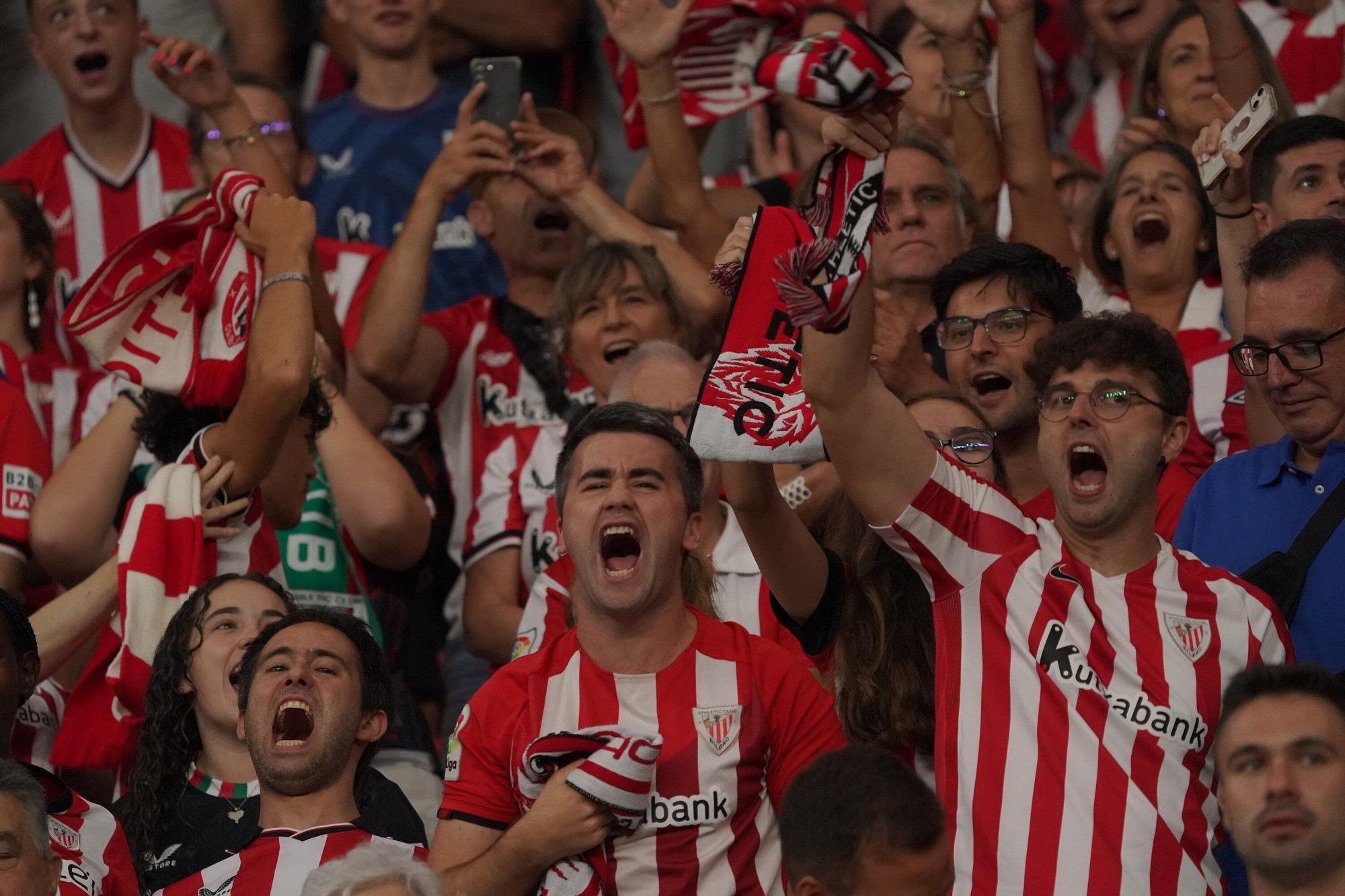 En imágenes: ¿Has estado en San Mamés viendo el Athletic-Sevilla? Búscate en nuestra galería