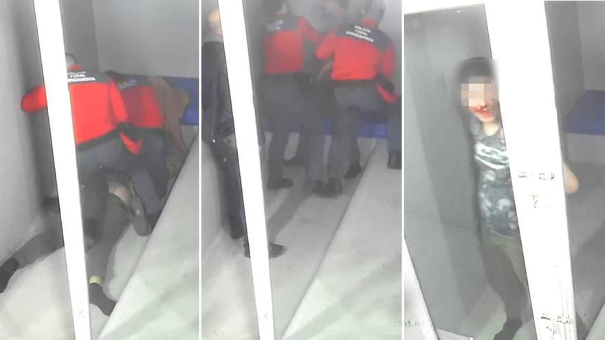 Condenados dos policías forales a prisión e inhabilitación por agredir a un detenido en Tudela