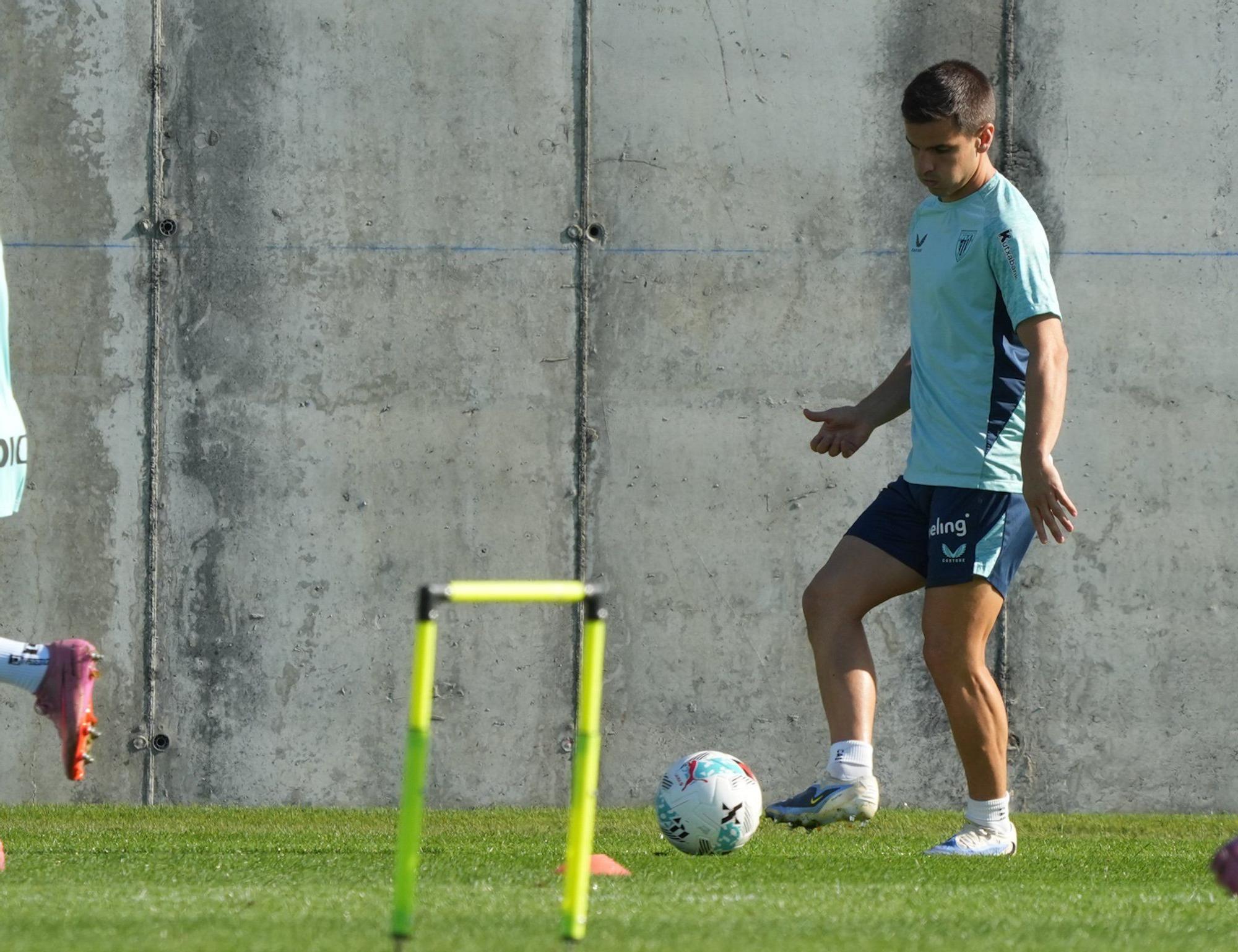 Entrenamiento del Athletic en Lezama