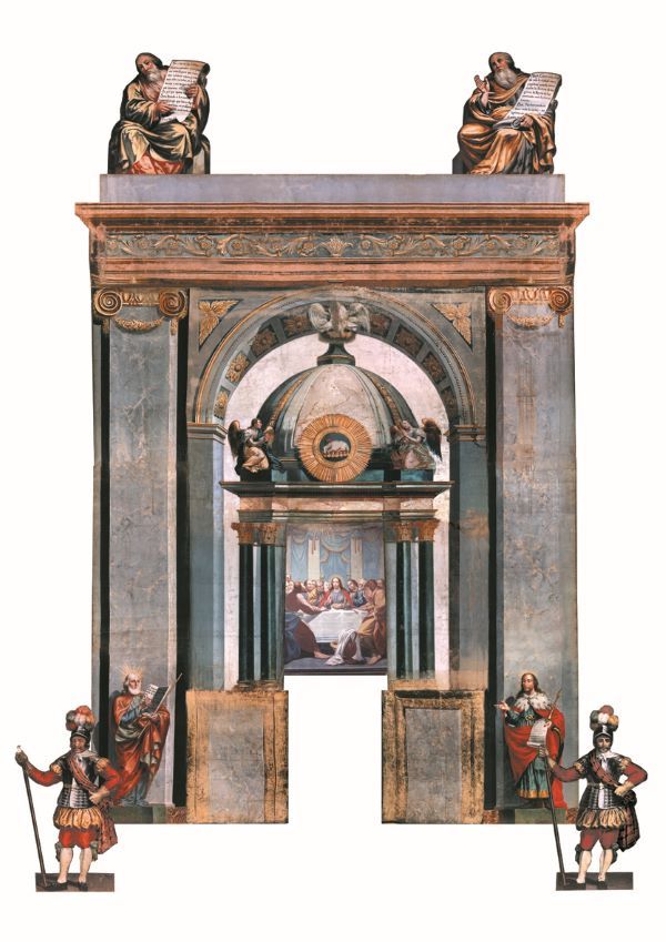 'Sarga', monumento de Semana Santa en Bermeo.