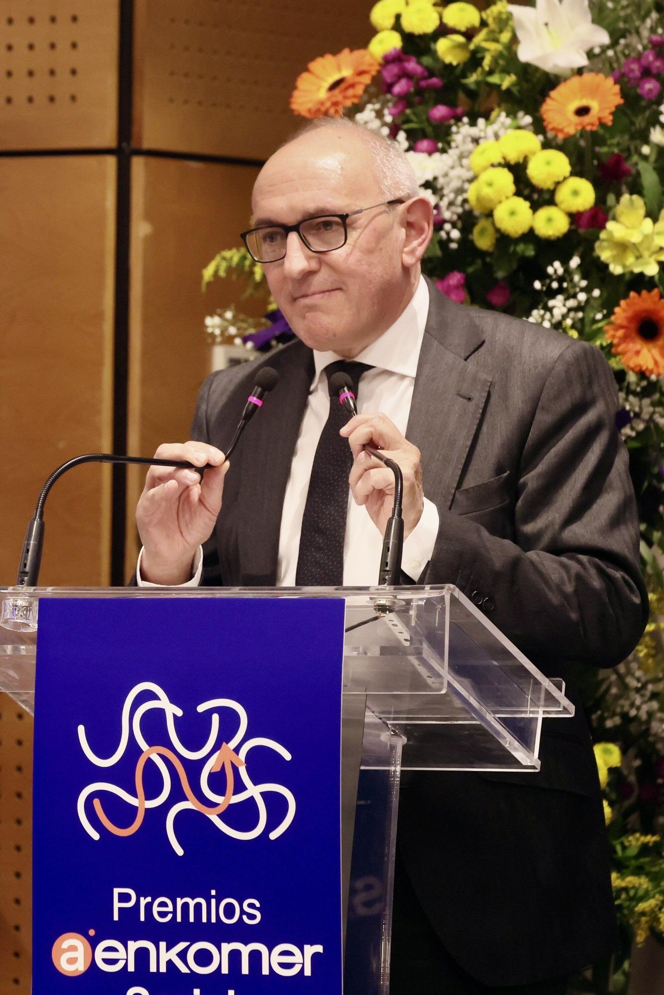 En imágenes: Premios Aenkomer al Comercio y Servicios de Álava