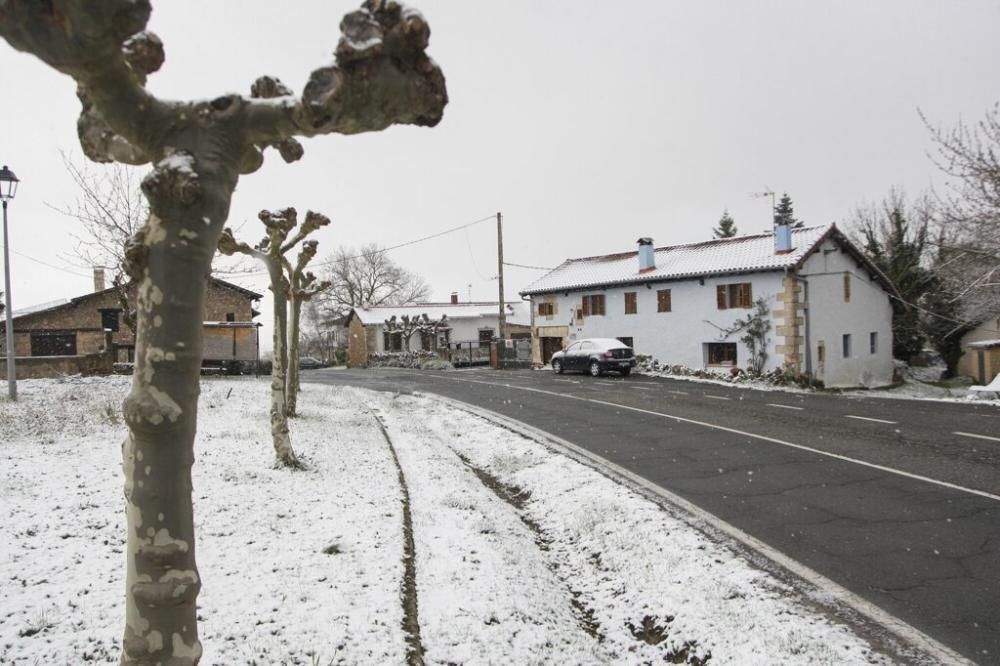Nieve en Álava
