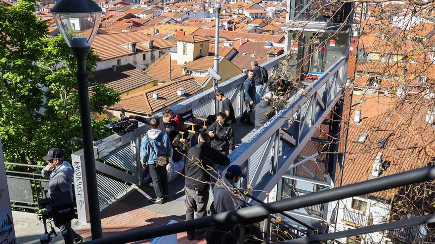 Varios rodajes ocuparán cinco zonas de aparcamiento en Bilbao