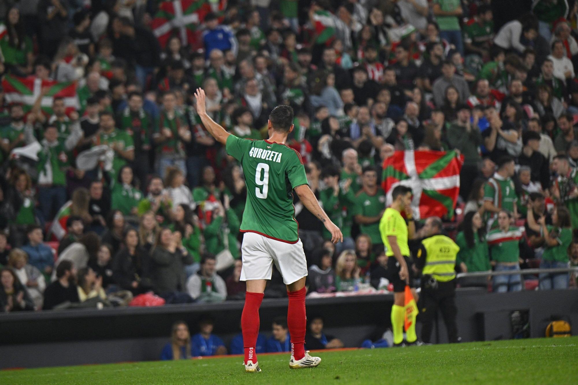 Las imágenes del Euskal Selekzioa - Palestina