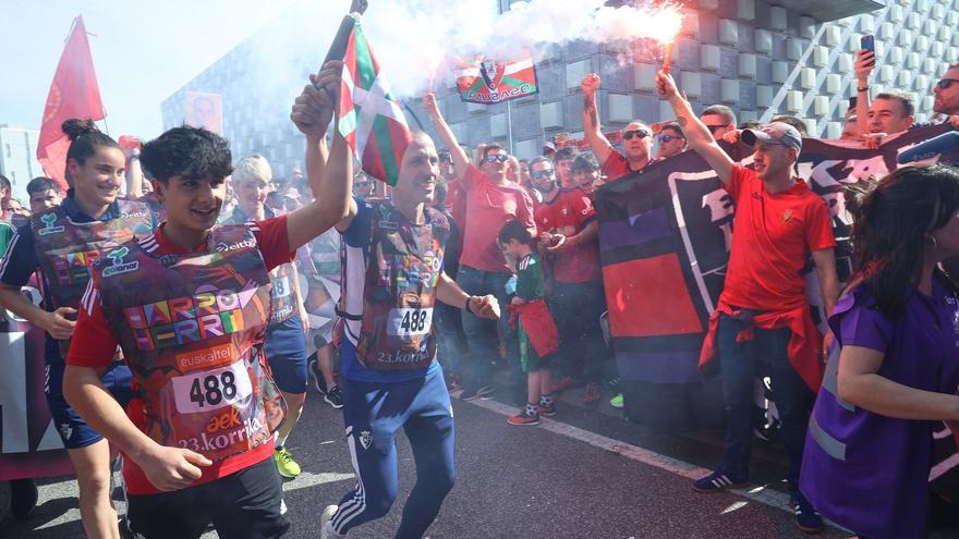 Korrika 3, 2, 1... 'Euskara gara': recorrido y horarios de paso por Navarra