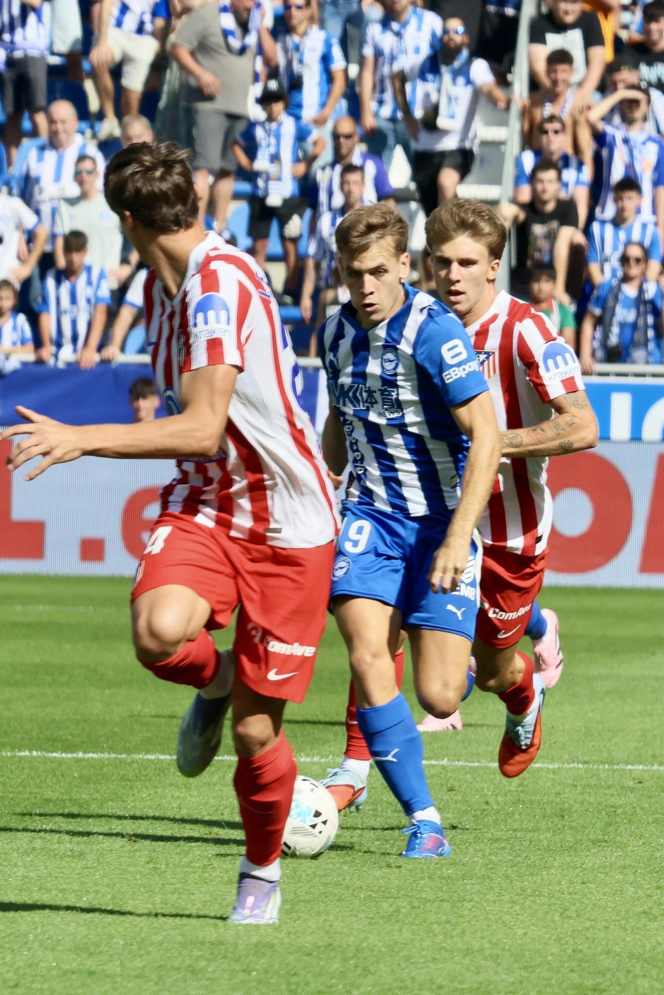 En imágenes: Un punto de oro para el Alavés tras empatar con el Atlético