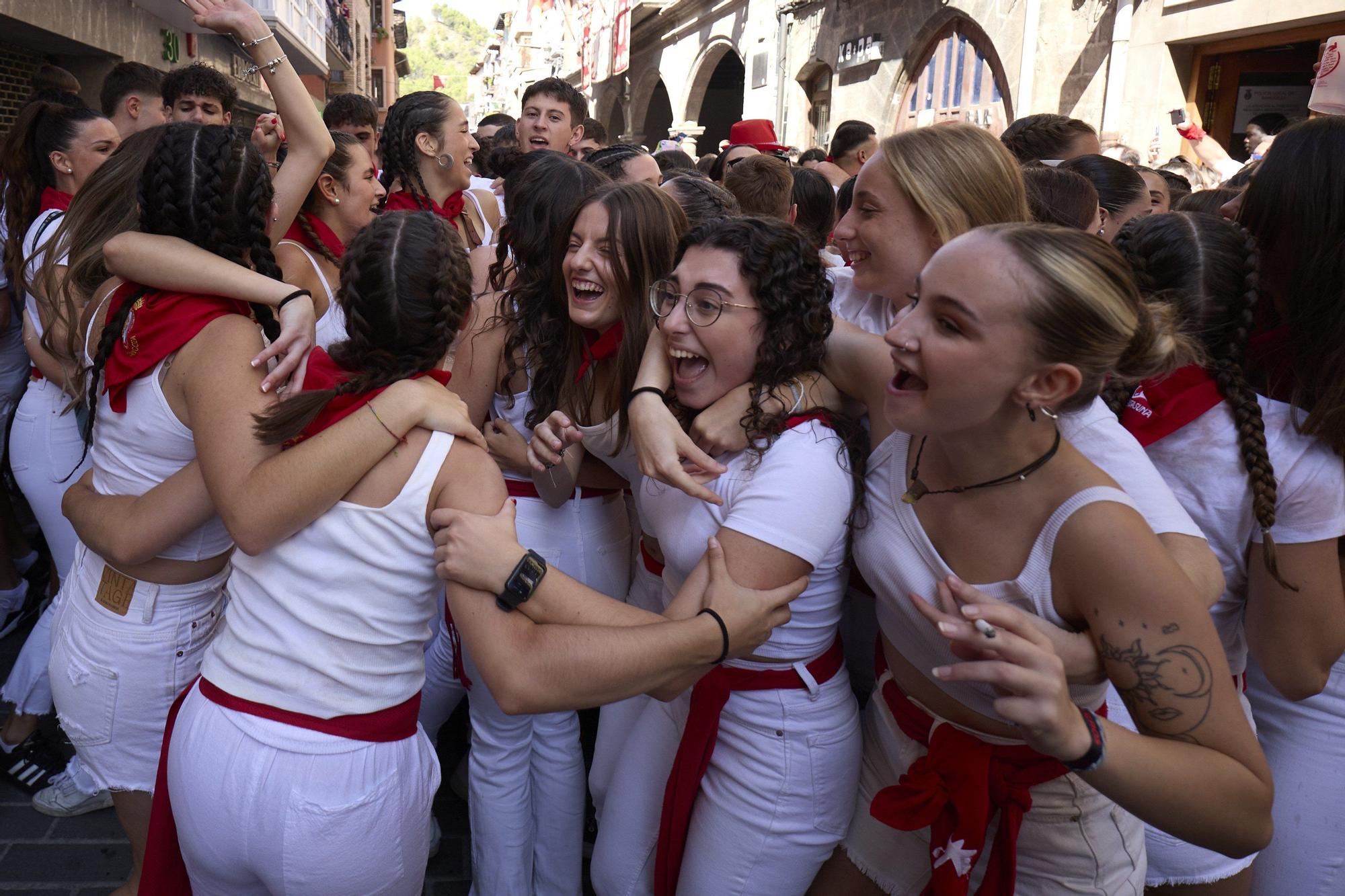 Fotos del cohete de fiestas de Sangüesa 2025