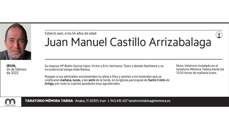 Juan Manuel Castillo Arrizabalaga