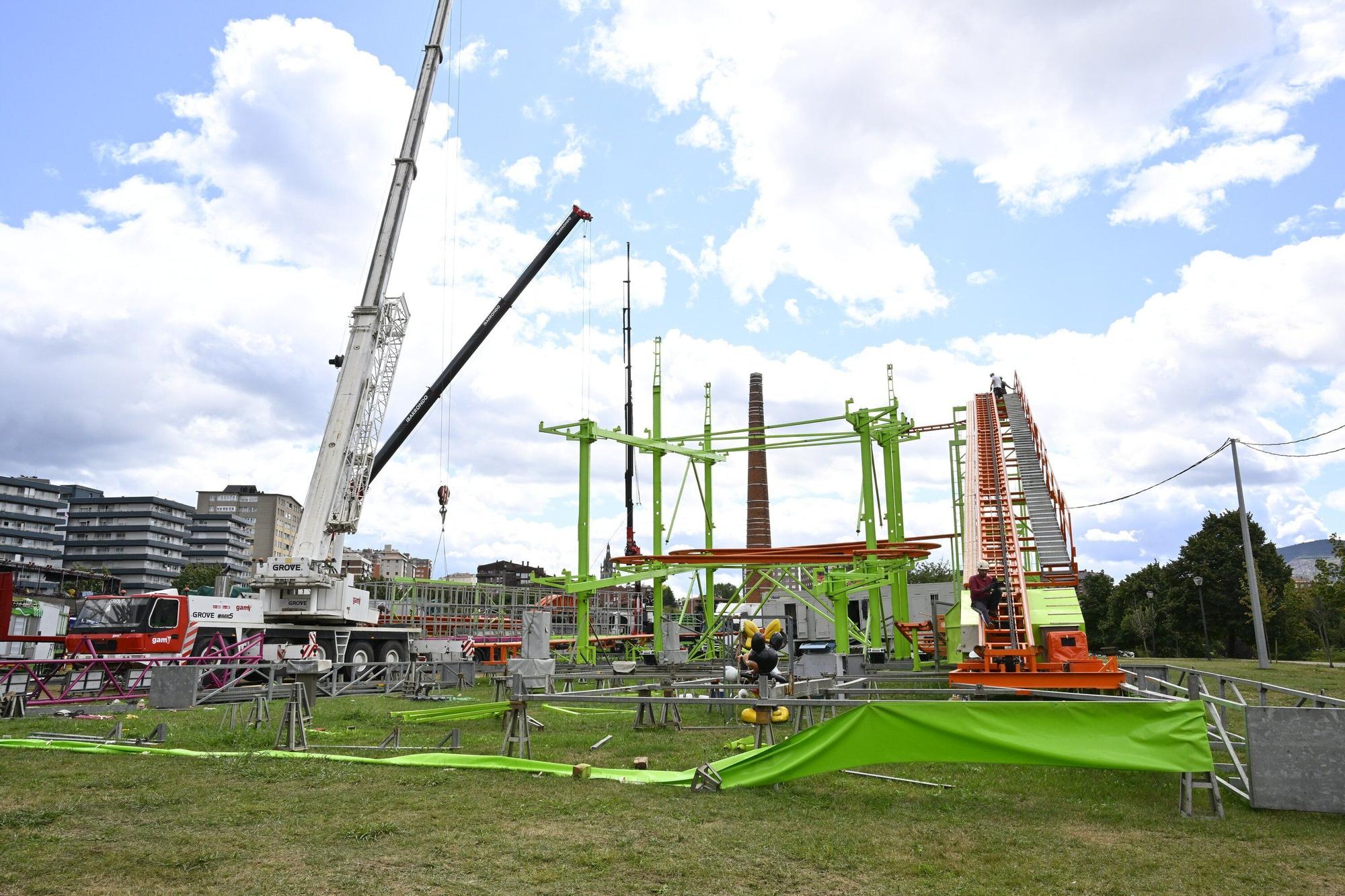 En fotos: las barracas se despiden del parque Etxebarria hasta el año que viene