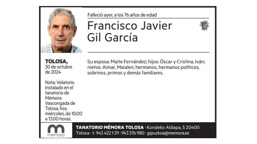 Francisco Javier Gil García