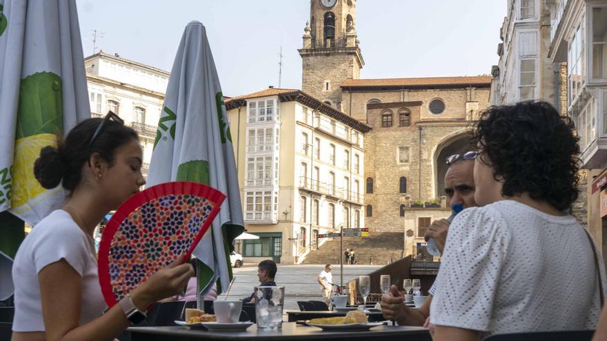 Álava vuelve a estar en alerta naranja por temperaturas que rozarán los 40 grados