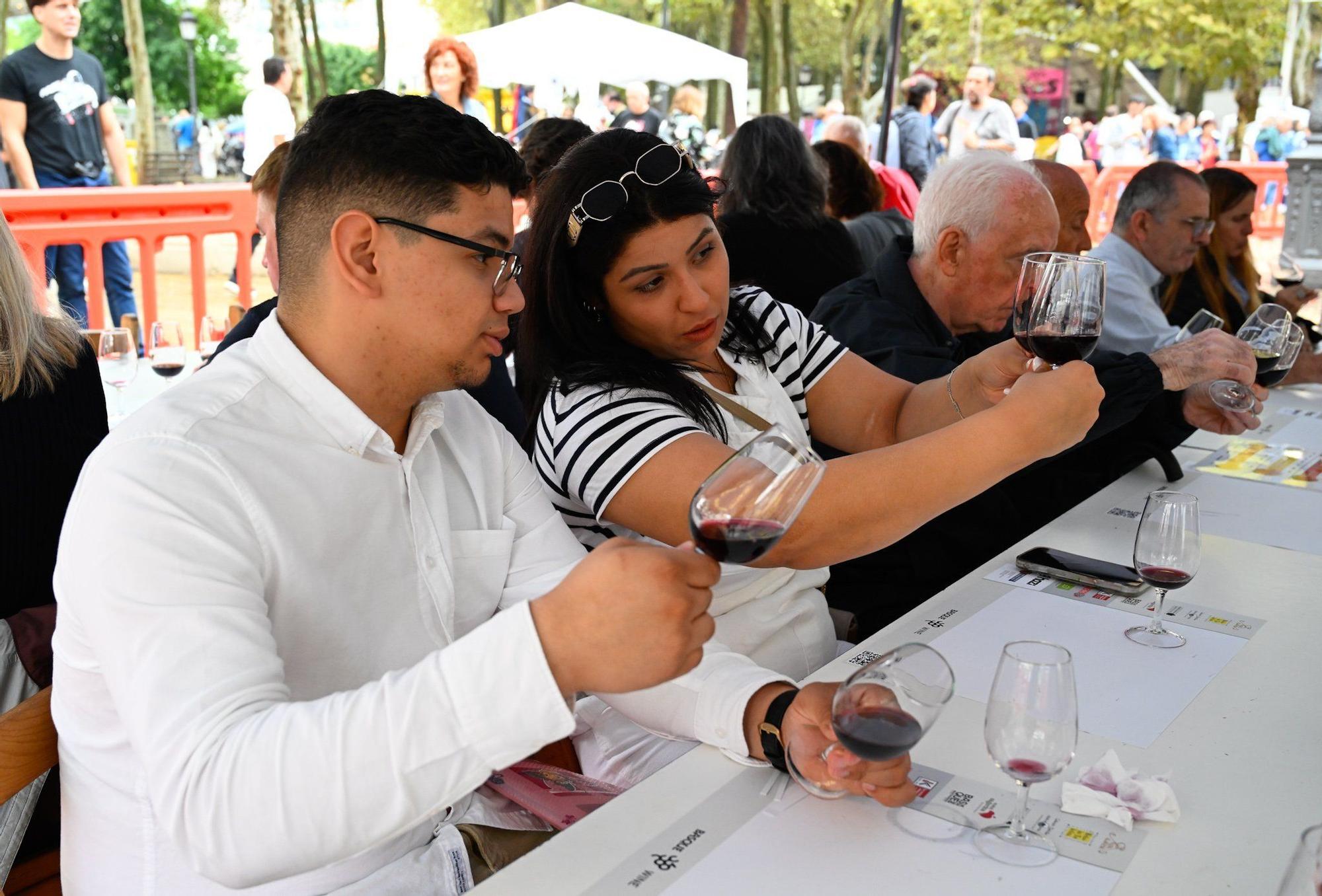 En imágenes: Las catas express de vino
