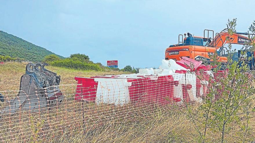 Una imagen de las obras.