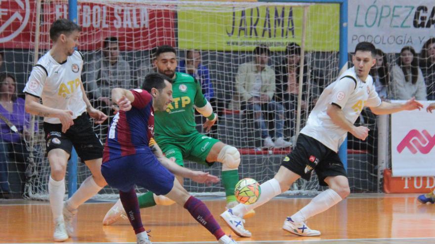 El ATP Tudelano, sin opción ante el líder