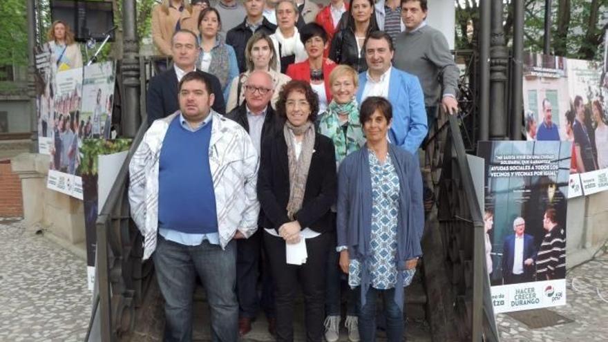 Presentación de candidatos del PNV en Durango