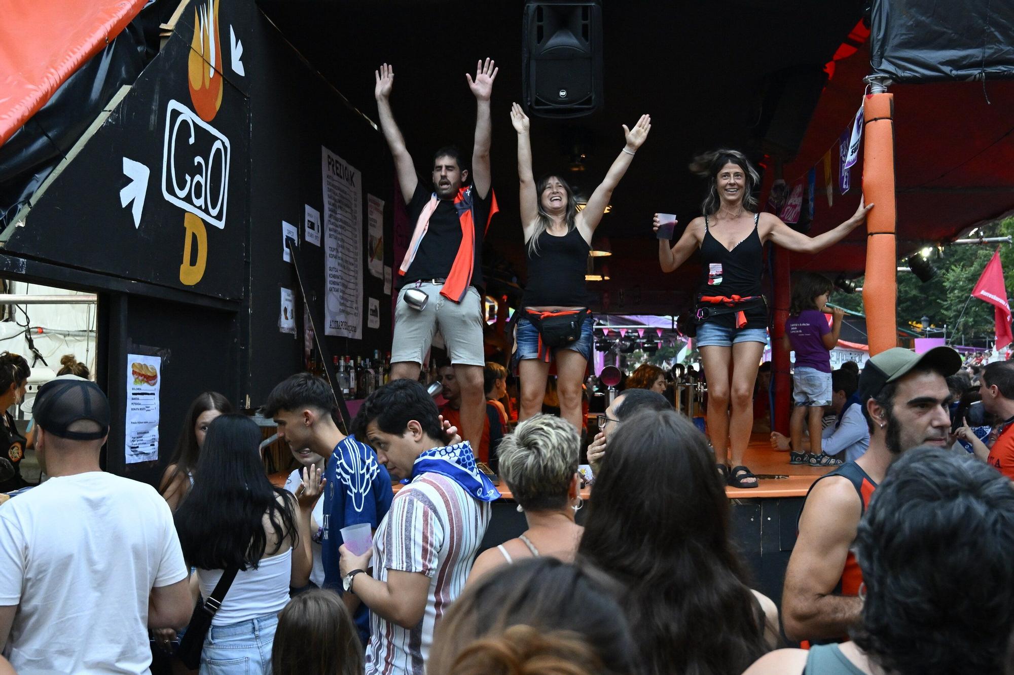Bilbao está de fiesta: fotos del primer día de Aste Nagusia 2025