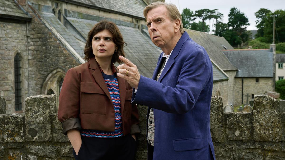 Gwyneth Keyworth y Timothy Spall, protagonistas de la serie ‘Death Valley’