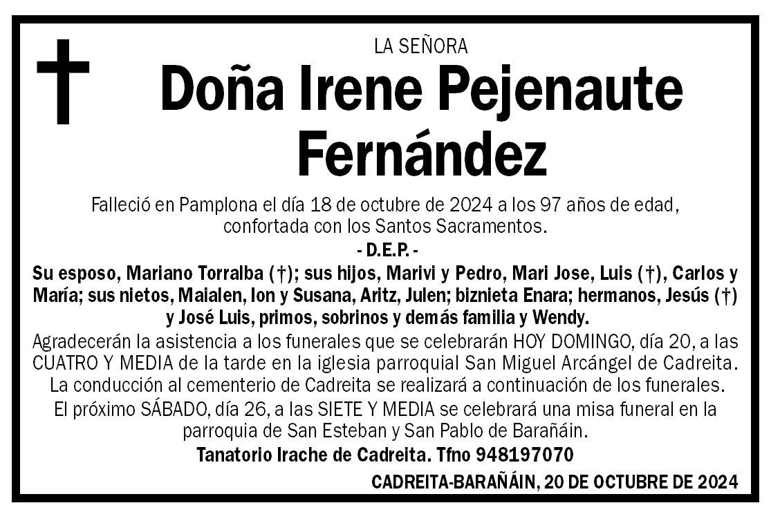 Irene Pejenaute Fernández