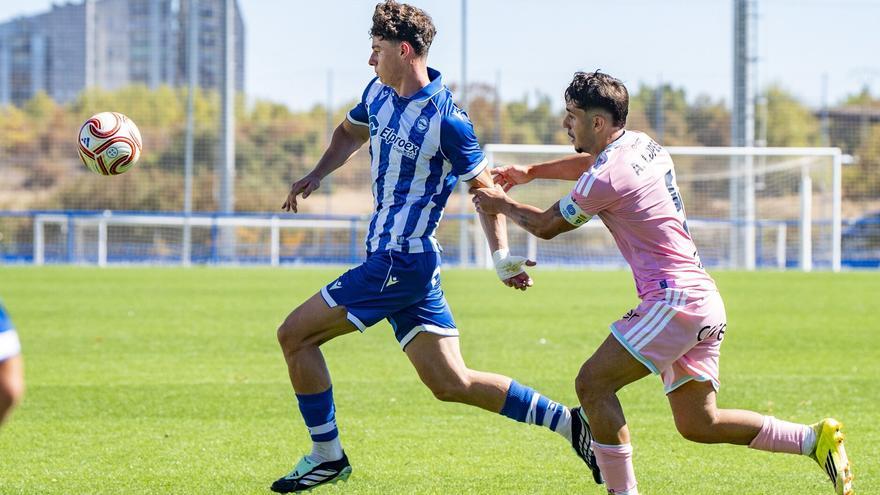 Lander Pinillos brilla en el filial del Alavés