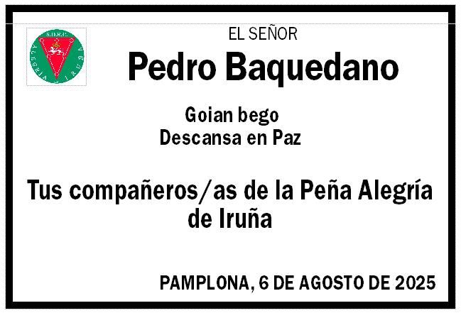 Pedro Baquedano