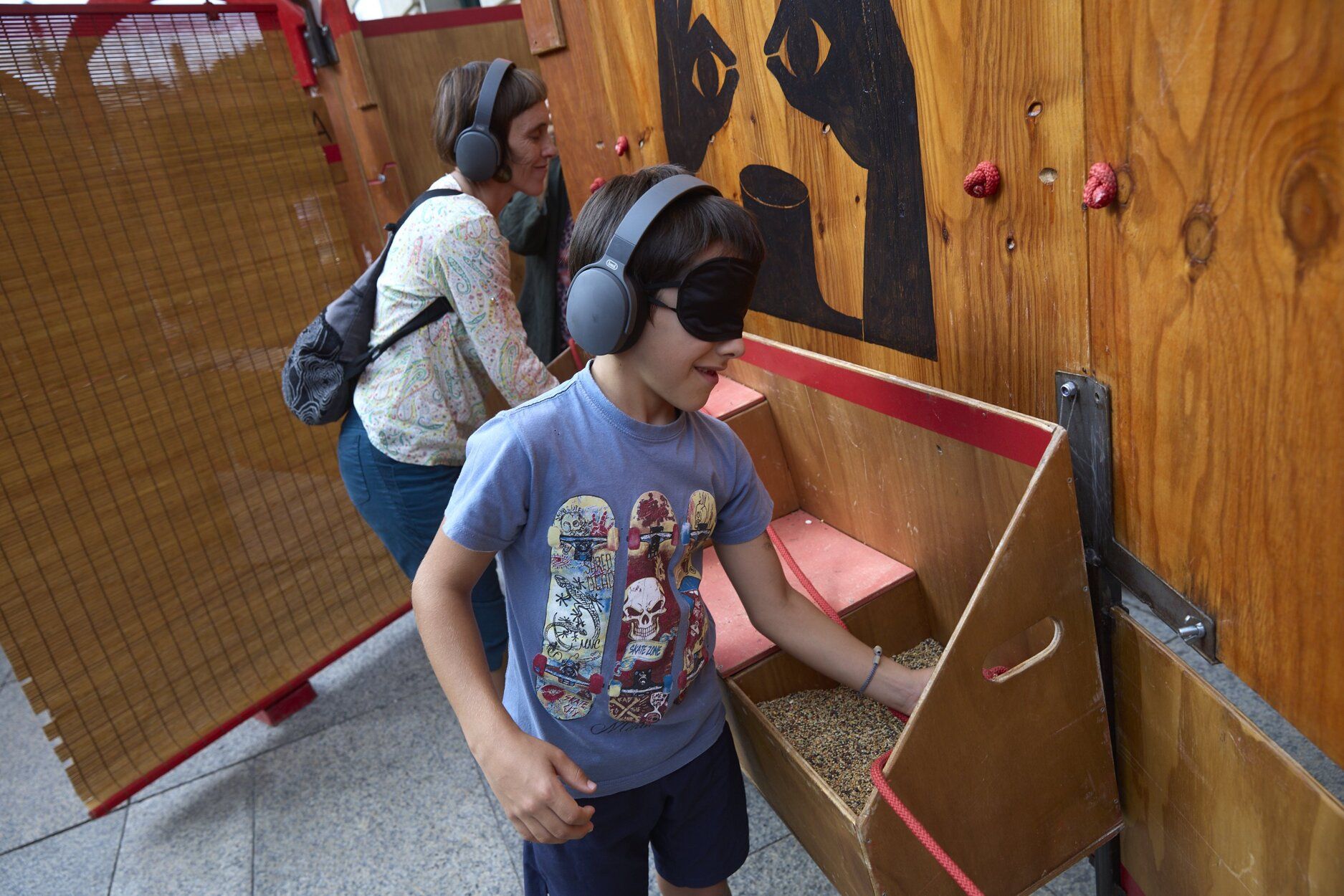 Fotos de la experiencia sensorial "El circo de los sentidos"