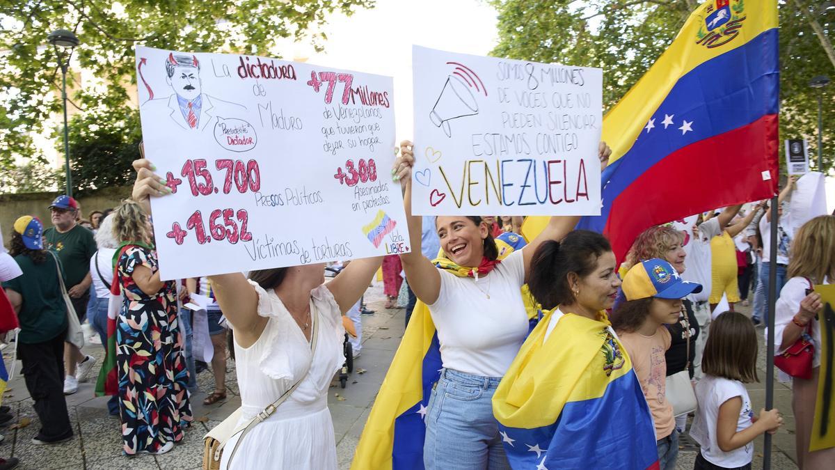 Venezolanos en Iruñea