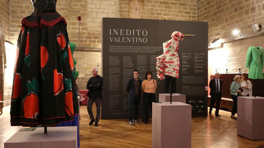 Fotos de la exposición de 'Indito Valentino' en la Catedral de Pamplona