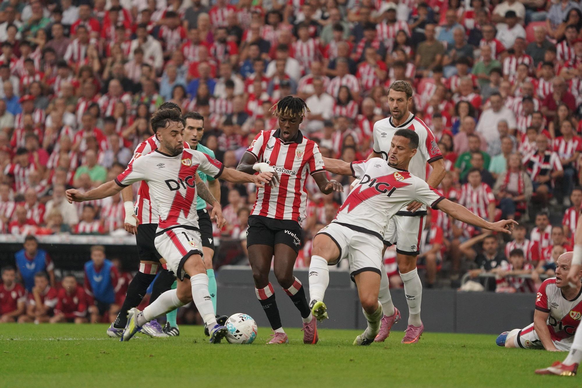 El Athletic - Rayo Vallecano, en imágenes