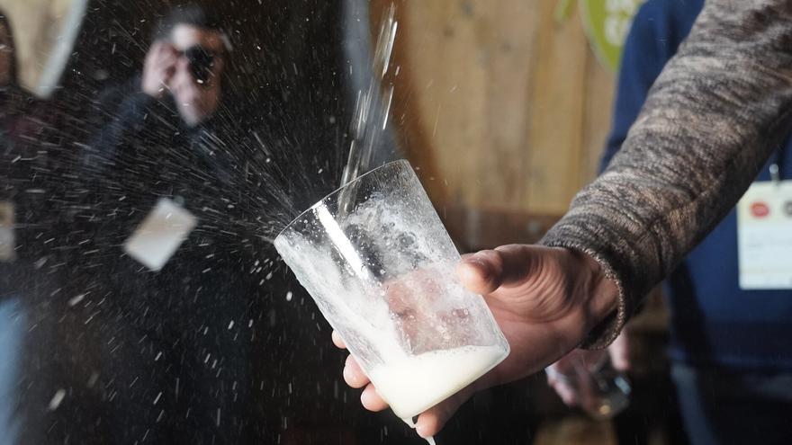 Más de 3 millones de litros de Euskal Sagardoa: "Ha sido un año de manzanas"