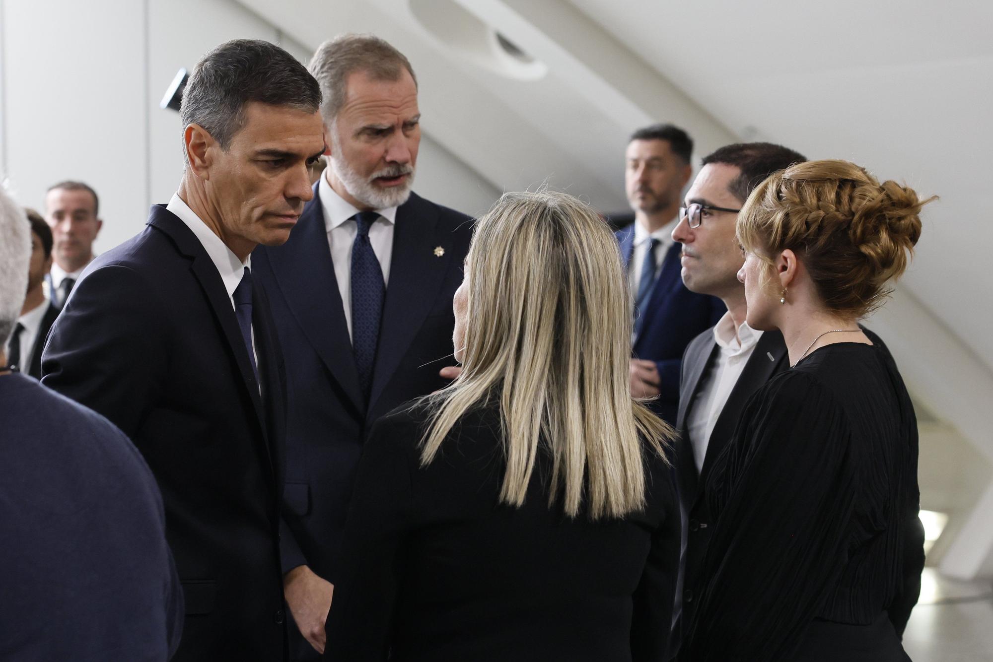 Comienzan a llegar los asistentes al funeral de Estado para las víctimas de la dana