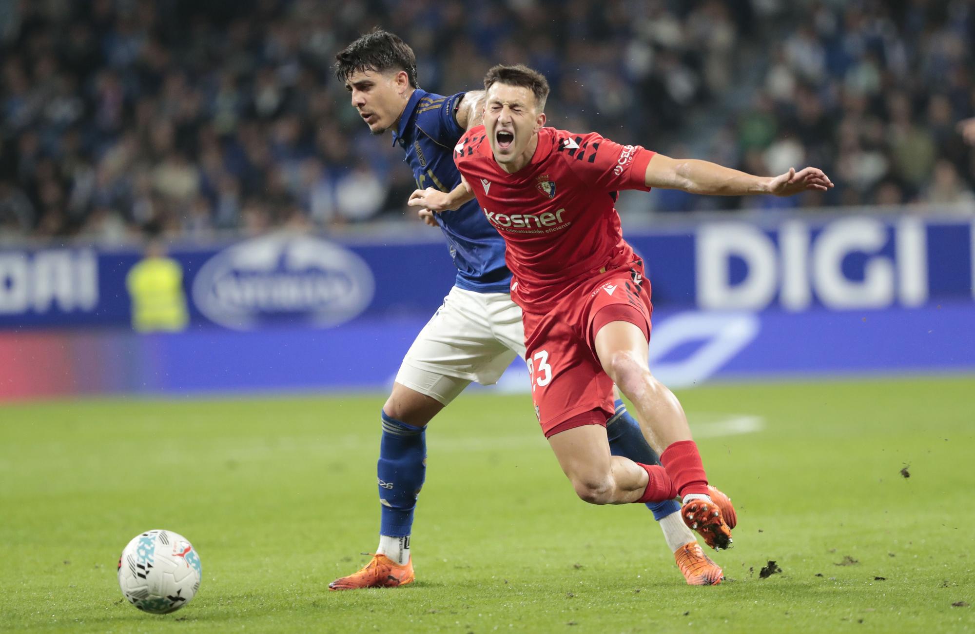 Las mejores fotos del Oviedo - Osasuna