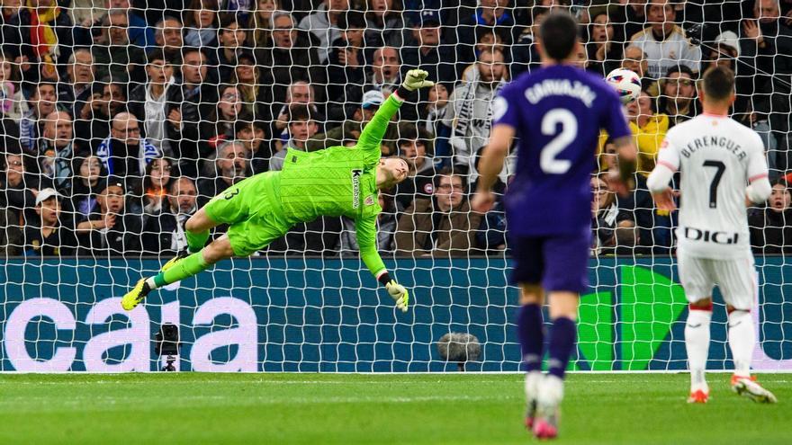 Agirrezabala, sin fortuna en la antesala de la final de Copa