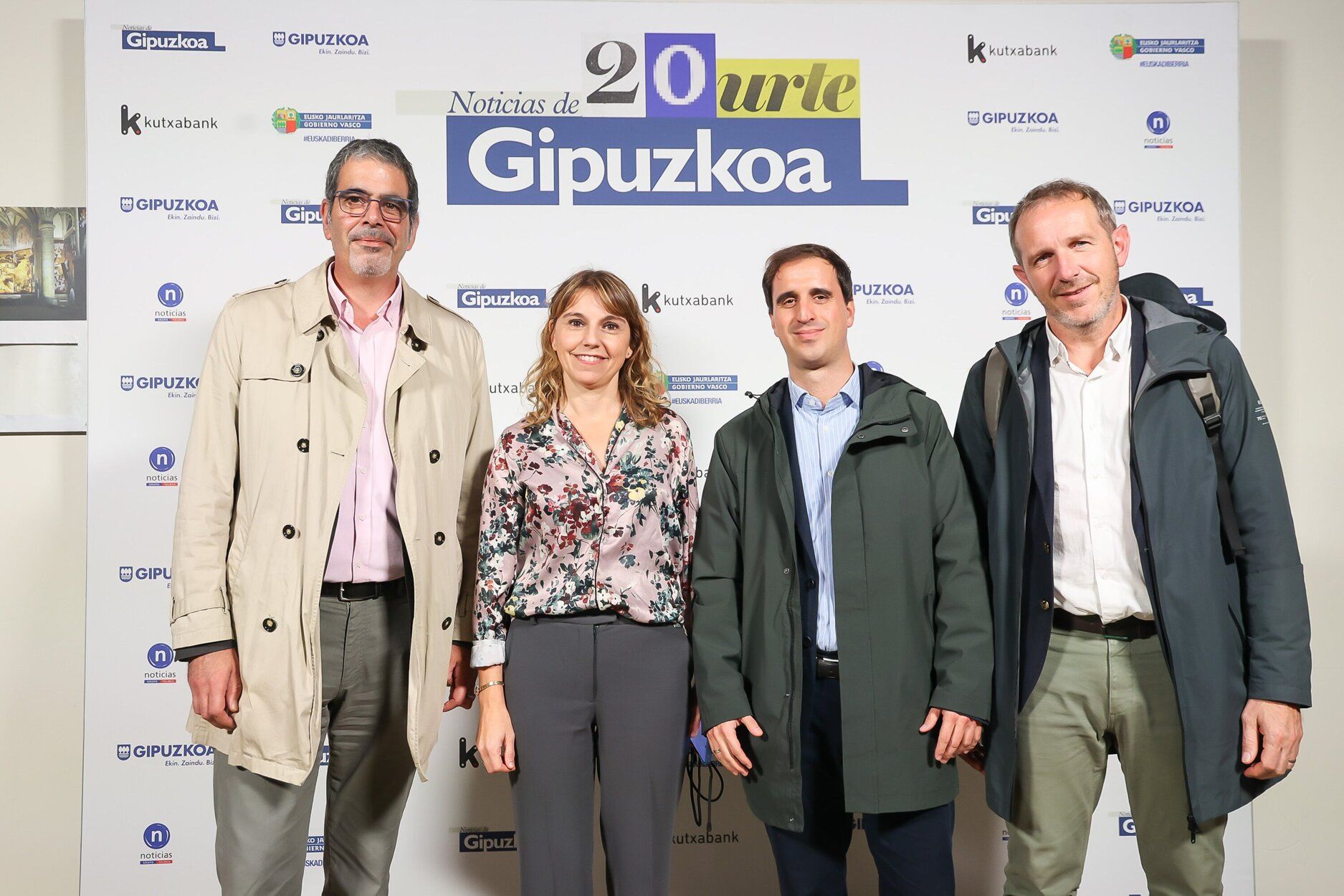 Eneko Goia, Leie Etxeberri, Roberto Ramajo e Iñigo Herce