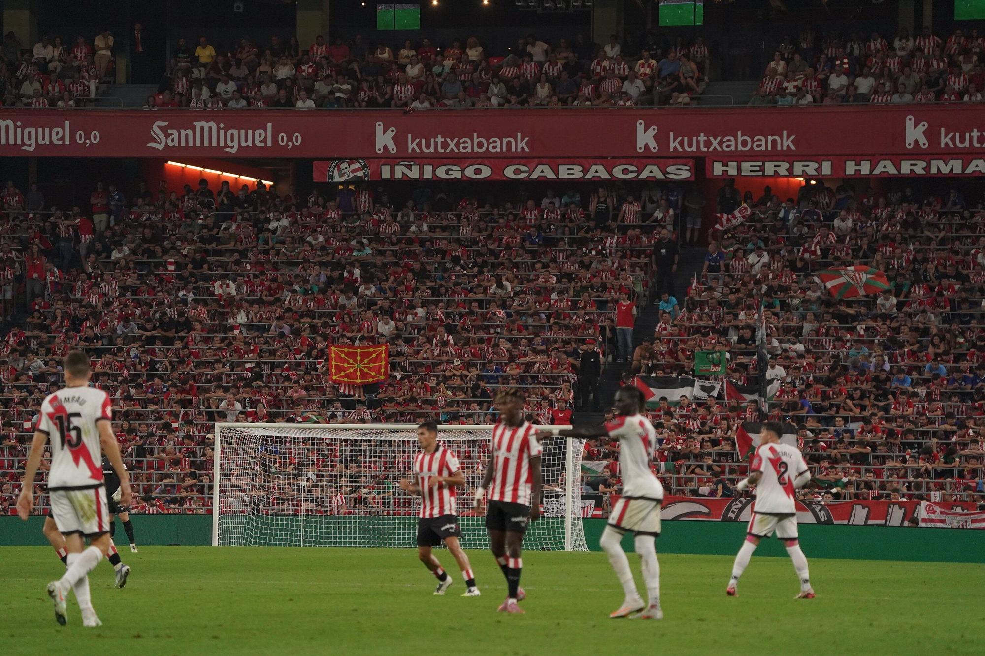 El Athletic - Rayo Vallecano, en imágenes