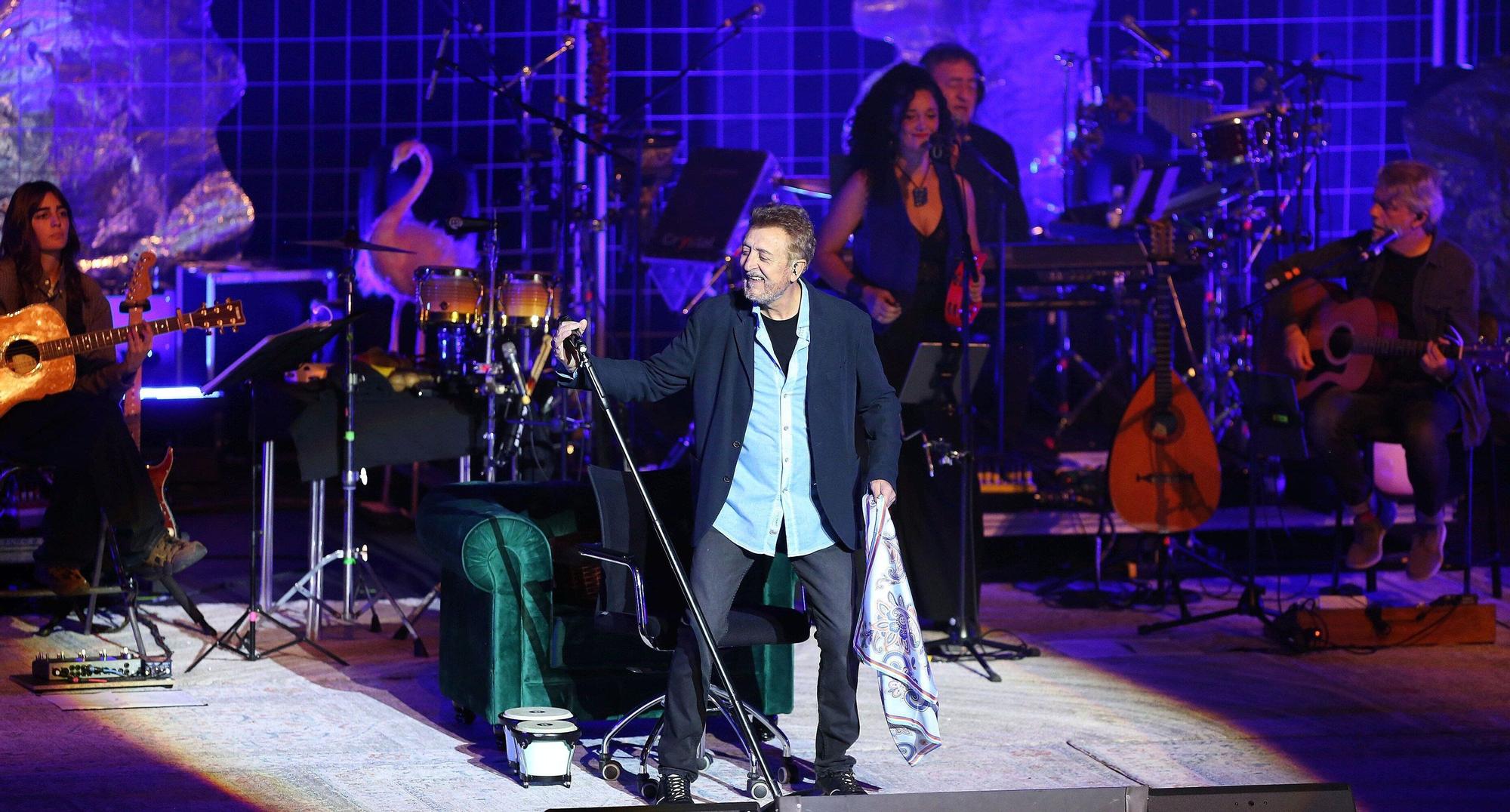 Fotos del concierto de Manolo García en Baluarte