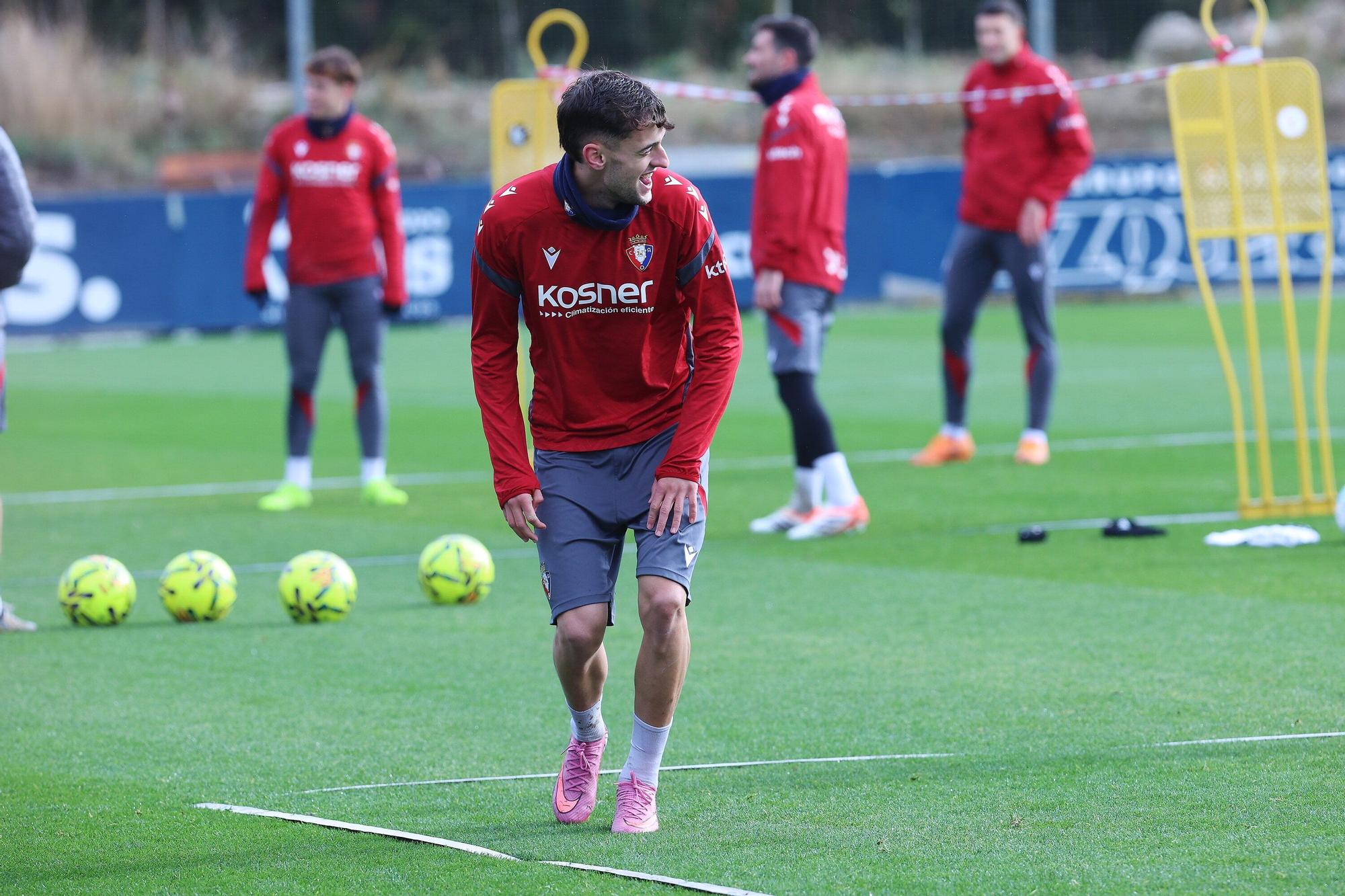 Fotos del entrenamiento de Osasuna (20 de noviembre de 2025)