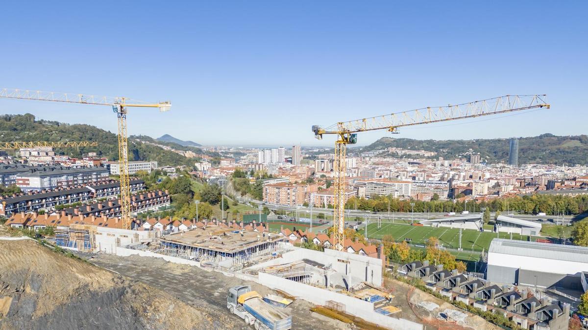 Imagen de la promoción JARDINES DE BILBAO que contará con 118 viviendas Imagen de la promoción JARDINES DE BILBAO que contará con 118 viviendas