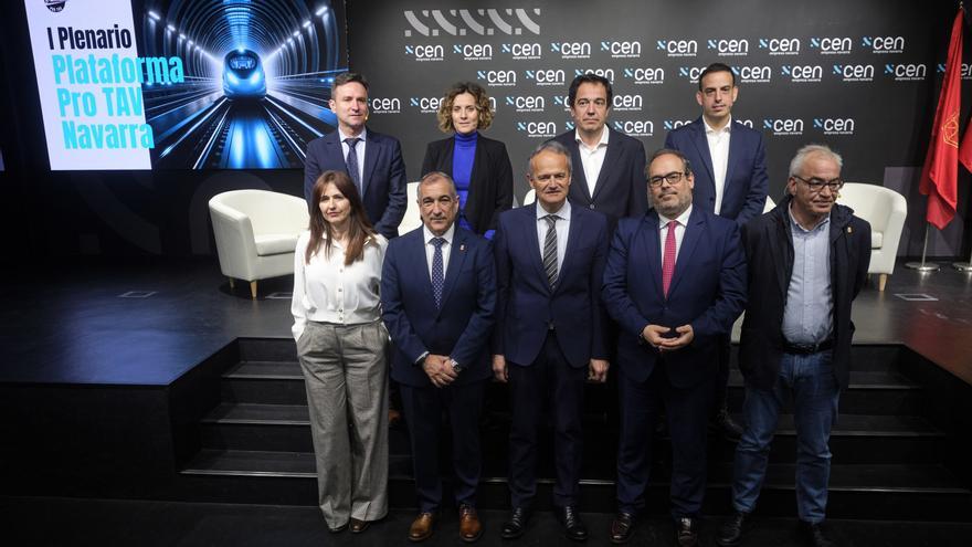 El comisionado del TAV cifra en 1.600 millones el coste de la llegada de la alta velocidad a Pamplona