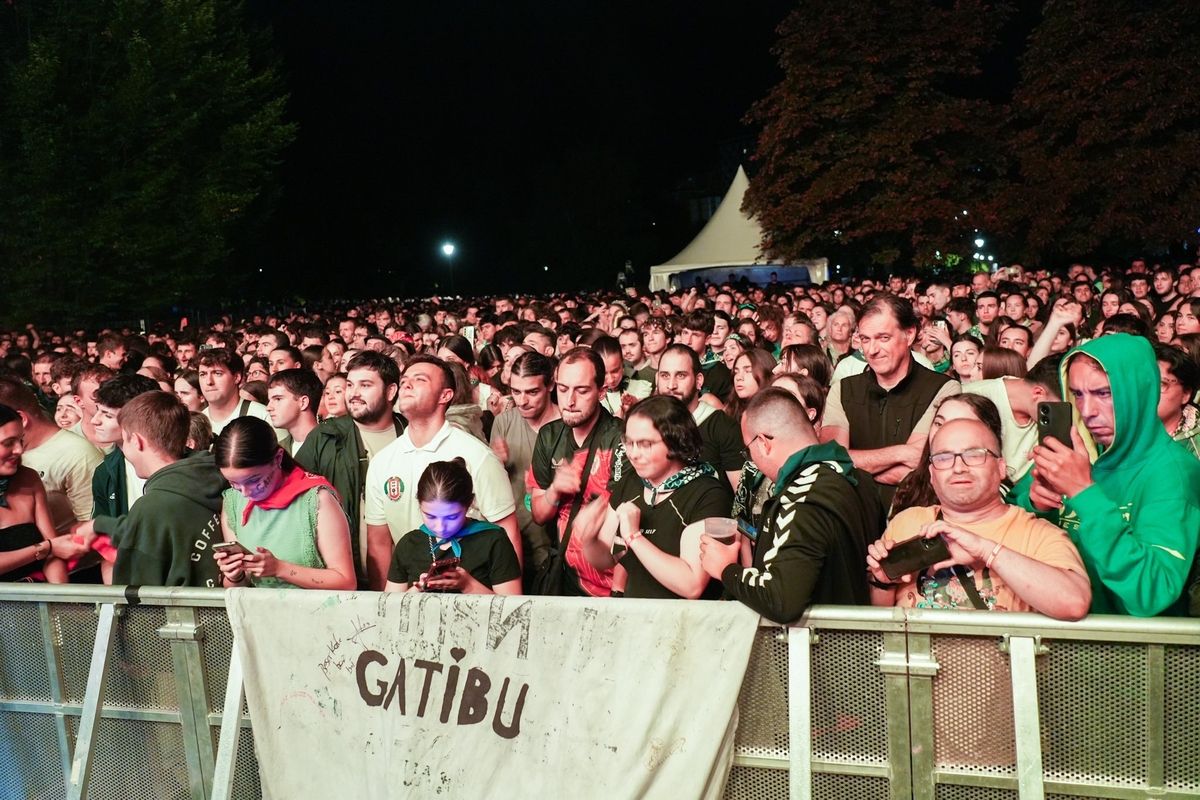 Concierto de Gatibu en Aste Nagusia
